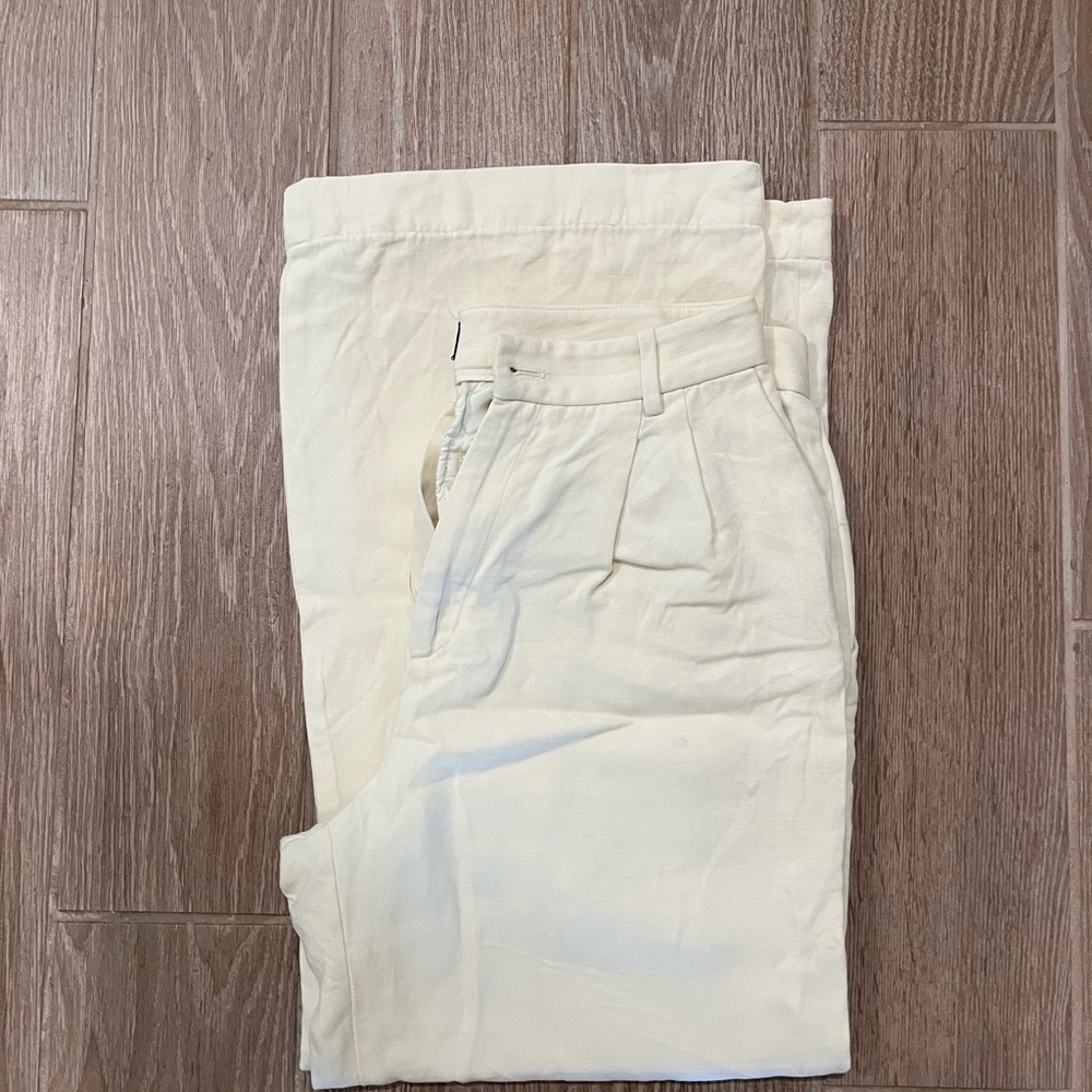Nili Lotan flavie Cream pants